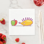 Egel en appel servet (Insitu)