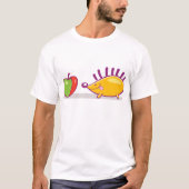 Egel en appel t-shirt (Voorkant)