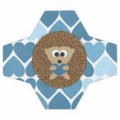 Egel en blauwe harten voetbal (Enkel)