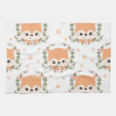 Egel en bloem Tattoo Theedoek (Horizontaal)