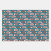 Egel- en bospatroon inpakpapier vel (Voorkant)