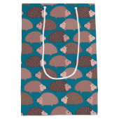 Egel- en bospatroon medium cadeauzakje (Achterkant)