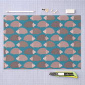 Egel- en bospatroon tissuepapier (Craft)