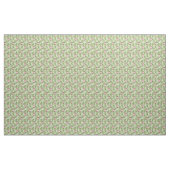 Egel en groene bladeren stof (Yard (91,4 cm))