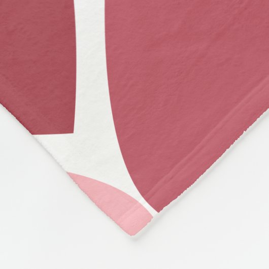 Egel en harten fleece deken (Hoek)