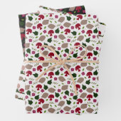 Egel- en paddenstoelen Verpakkingsbladen Inpakpapier Vel (In situ)