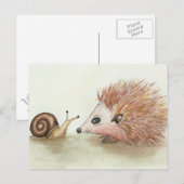 Egel en Slak Briefkaart (Voorkant / Achterkant)