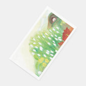 Egel en Snowdrops Illustratie Servet (Hoek)