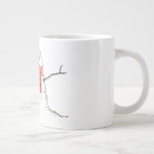 Egel en Snowman Grote Koffiekop (Rechts)