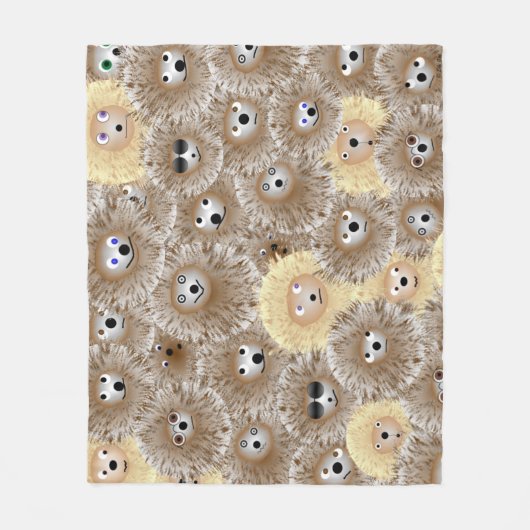 Egel Fleece Blanket (Voorkant)