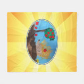 Egel Fleece Deken (Voorkant (Horizontaal))