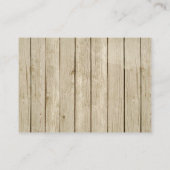 Egel floral Diaper omhullingskaart Raffle Informatiekaartje (Achterkant)