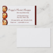 Egel Florist Vloeiend Plant Winkel Visitekaartje (Voorkant / Achterkant)