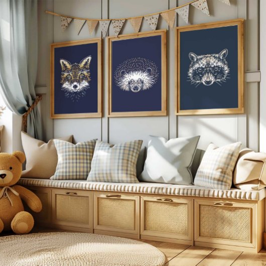 Egel | Forest Animal Hedegel Wall Print