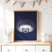 Egel | Forest Animal Hedegel Wall Print