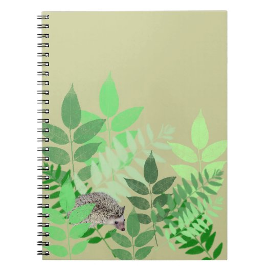 Egel Garden-laptop Notitieboek (Voorkant)