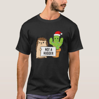 Egel geen hugger Cactus Santa Hat Hedegel Ch T-shirt