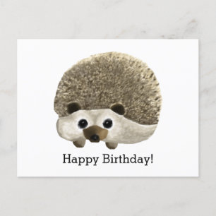 Egel Gelukkige Verjaardag Briefkaart