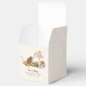 Egel Grasshopper Mushroom Woodland Baby shower Bedankdoosjes (Geopend)