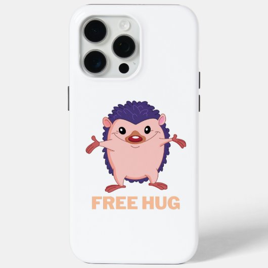Egel gratis knuffel Case-Mate iPhone case (Achterkant)
