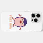 Egel gratis knuffel Case-Mate iPhone case (Achterkant (horizontaal))