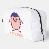 Egel gratis knuffel toilettasje (Rechterhoek)