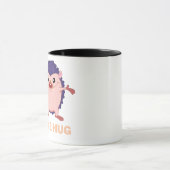 Egel, gratis knuffels mok (Midden)