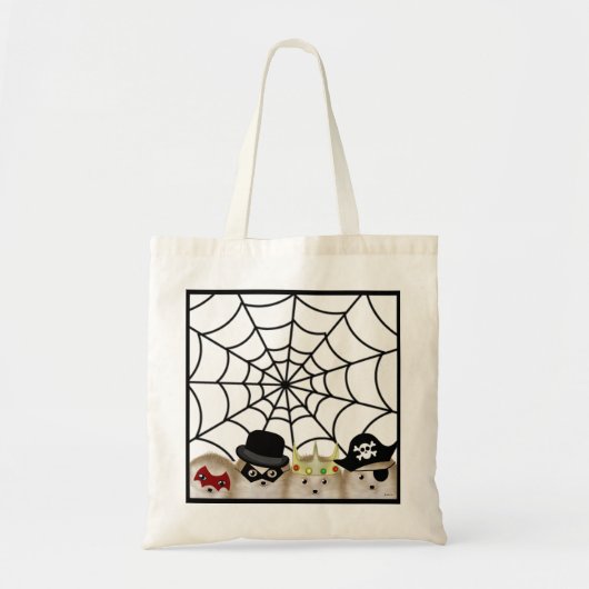 Egel Halloween Canvas tas (Voorkant)