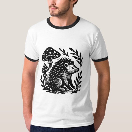 Egel/Hedgehog T-shirt (Voorkant)