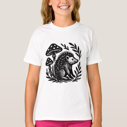 Egel/Hedgehog T-shirt (Voorkant)