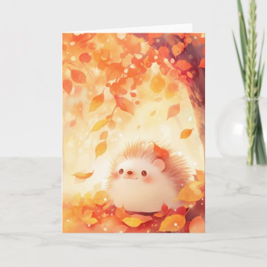 Egel Herfst Ontwijken Kaart (Voorkant)