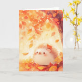 Egel Herfst Ontwijken Kaart (Gele Bloem)
