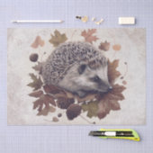 Egel Herfst Waterverf Tissuepapier (Craft)