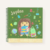 Egel homeschool handschrift notitieboek (Voorkant)