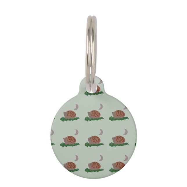 Egel hond Label Huisdierpenning (Voorkant)