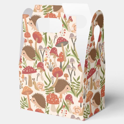 egel houdt van getild bos bedankdoosjes (Geopend)