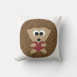 Egel Hugging hart Kussen