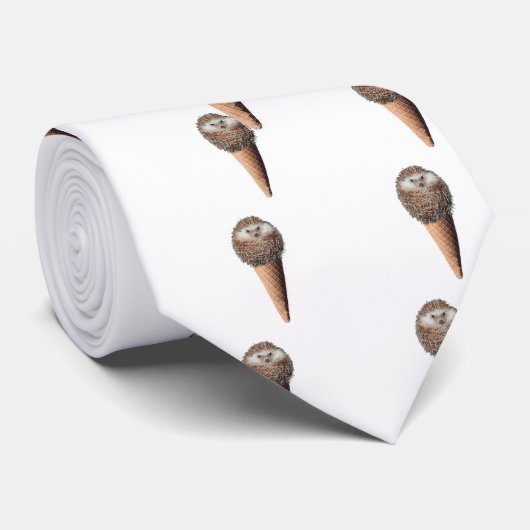 Egel Ice Cream Stropdas (Opgerold)