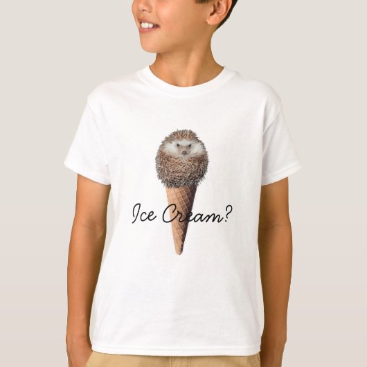 Egel Ice Cream T-shirt (Voorkant)