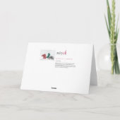 Egel in de Kaart van de sneeuwkerst (Achterkant)