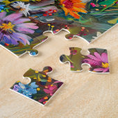 Egel in Wildbloemenveld Legpuzzel (Zijkant)