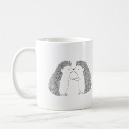 Egel Ink Drawing Cute Hedeg Friends Love Koffiemok