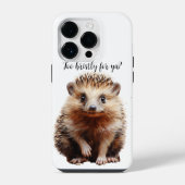 Egel iPhone hoesje (Achterkant)