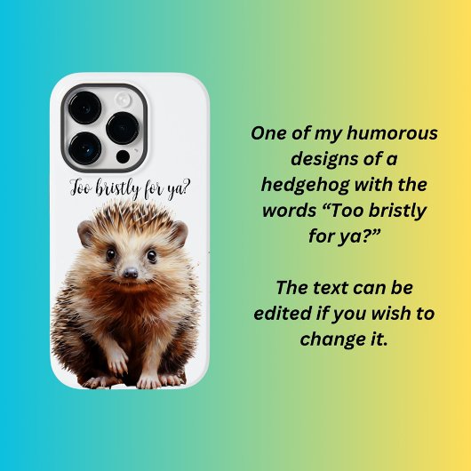 Egel iPhone hoesje