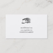 Egel, Jouw naam hier Visitekaartje (Achterkant)