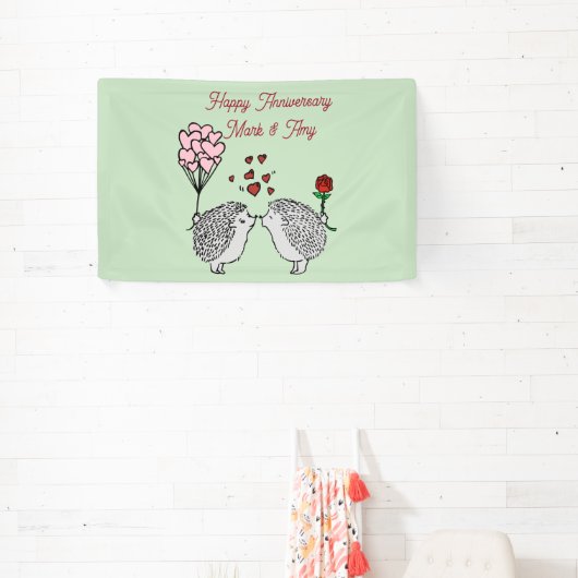 Egel jubileumbanner spandoek (Insitu)