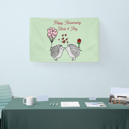 Egel jubileumbanner spandoek (Beurs)