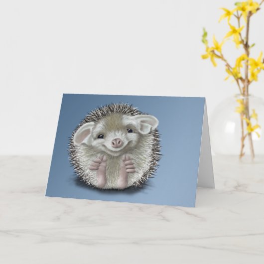 Egel Kaart (Gele Bloem)