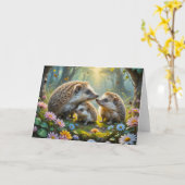 Egel Kaart (Gele Bloem)