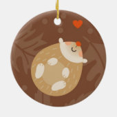 Egel Keramisch Ornament (Achterkant)